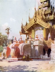 Portyk Złotego Klasztoru Królowych, Mandalay